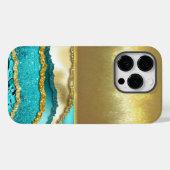 Luxus-Kühlschale-Gold-Design-Handyhülle Case-Mate iPhone Hülle (Rückseite (Horizontal))