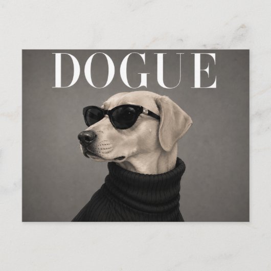 Luxus Labrador Retriever Postkarte (Vorderseite)