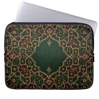 Luxus-Laptop-Hülle im islamischen Arabesken-Stil | Laptopschutzhülle