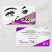 Luxus Lash - Visitenkarte (Vorne/Hinten)