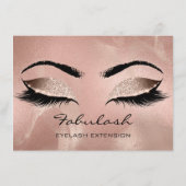 Luxus Lashes Rose Makeup Artist Geschenk (Rückseite)