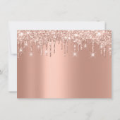 Luxus Lashes Rose Tropfen Makeup Zertifikat Gesche Einladung (Rückseite)