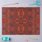 Luxus Leder Golden Brown Textured Pattern Seidenpapier (Basteln)