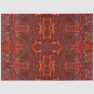 Luxus Leder Golden Brown Textured Pattern Seidenpapier