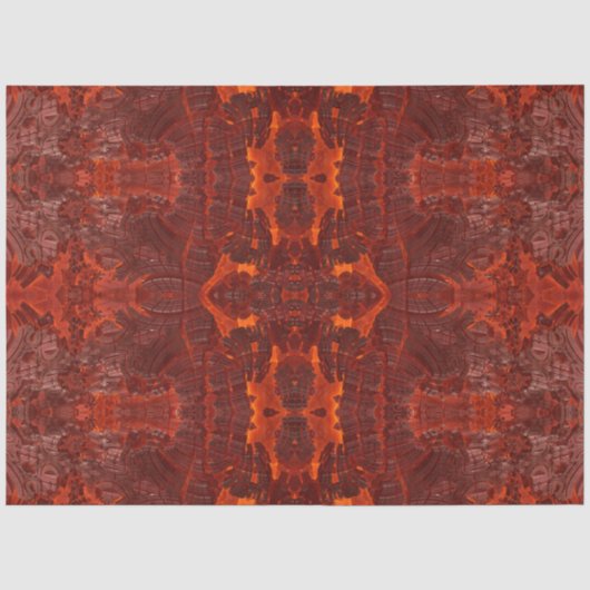 Luxus Leder Golden Brown Textured Pattern Seidenpapier (Vorderseite)