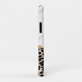 Luxus Leopard Interieur Marmor Stone Glitzer Beach Case-Mate iPhone Hülle (Hinten/Rechts)