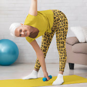 Luxus Leopard Print Leggings