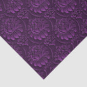 Luxus Lila Floral Seidenpapier (Ausschnitt)
