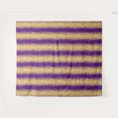 Luxus Lila Gold Glitzer Wandteppich (Vorderseite (Horizontal))