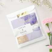 Luxus Lila & Golden Abstrakt Geschenktütchen (Versiegelt)