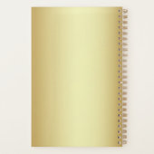 Luxus Lila Hochzeit Planer (Rückseite)