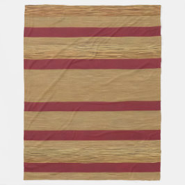 Luxus Linen Moderne Burgundy Gold Collection Fleecedecke