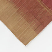 Luxus Linen Popular Burgundy Gold Collection Fleecedecke (Ecke)