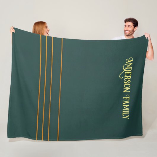 Luxus Linen Popular Green Gold Texture Collection Fleecedecke (Beispiel)