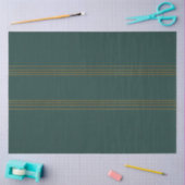 Luxus Linen Popular Green Gold Texture Collection Seidenpapier (Basteln)