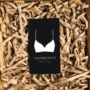 Luxus-Lingerie-Boutique-Logo Visitenkarte