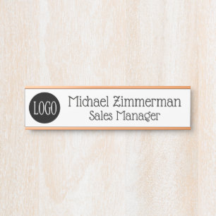 Luxus-Logo-Büro-Türschild Türschild