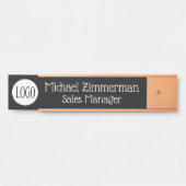 Luxus-Logo-Bürotür-Schild Türschild (Vorderseite )
