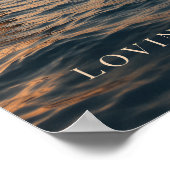 Luxus-Lovina-Strand-Bali-Plakat Poster (Ecke)