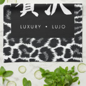 Luxus. Lujo. 贅沢. Geschirrtuch (Gefaltet)