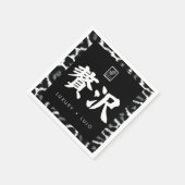 Luxus. Lujo. 贅沢. Serviette (Ecke)