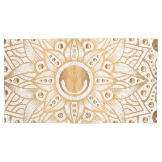 Luxus Mandala 11 Kissenbezug (Vorderseite)