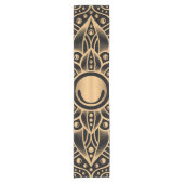 Luxus Mandala 12 Kurzer Tischläufer (Vorderseite)