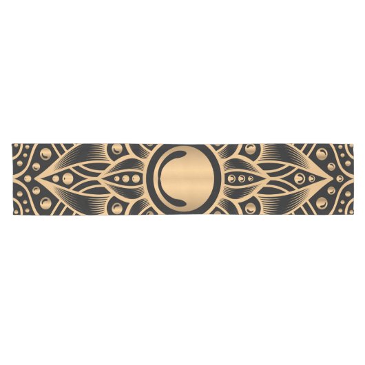 Luxus Mandala 12 Kurzer Tischläufer (Horizontal)