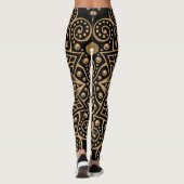 Luxus Mandala 12 Leggings (Rückseite)