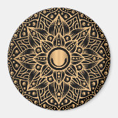 Luxus Mandala 12 Magnet (Vorne)