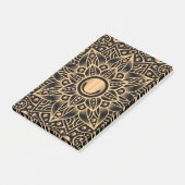Luxus Mandala 12 Post-it Klebezettel (angewinkelt)