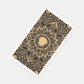 Luxus Mandala 12 Serviette (Ecke)