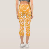 Luxus Mandala 13 Capri Leggings (Rückseite)