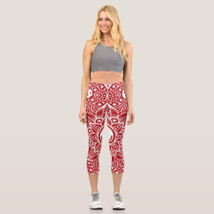 Luxus Mandala 15 Capri Leggings