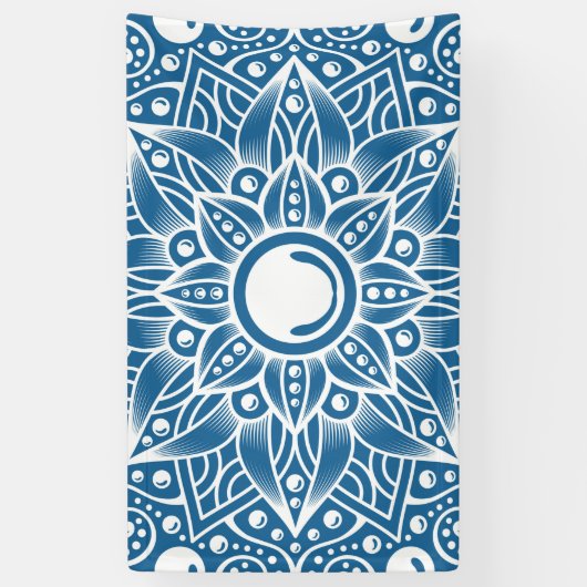 Luxus Mandala 16 Banner (Vertikal)