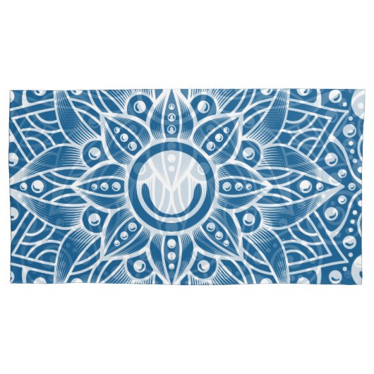 Luxus Mandala 16 Kissenbezug (Vorderseite)