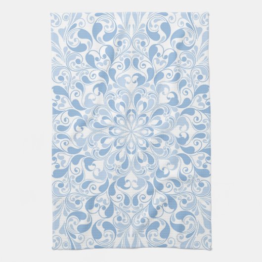 Luxus Mandala 17 Geschirrtuch (Vertikal)