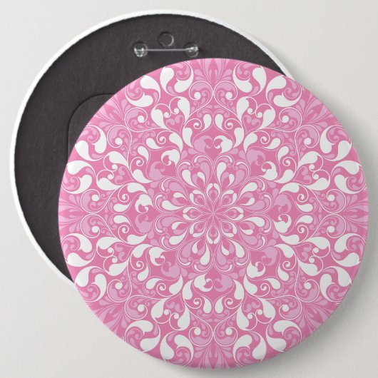 Luxus Mandala 18 Button (Vorne & Hinten)