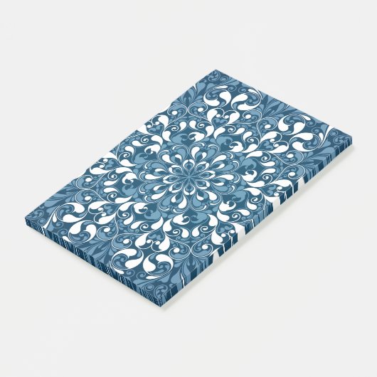 Luxus Mandala 20 Post-it Klebezettel (angewinkelt)