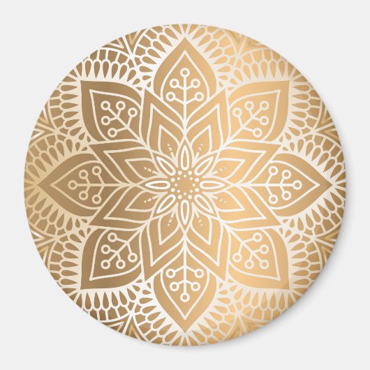 Luxus Mandala 2 Magnet (Vorne)