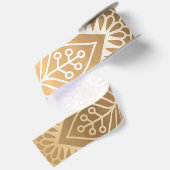 Luxus Mandala 2 Satinband (Rückseite)