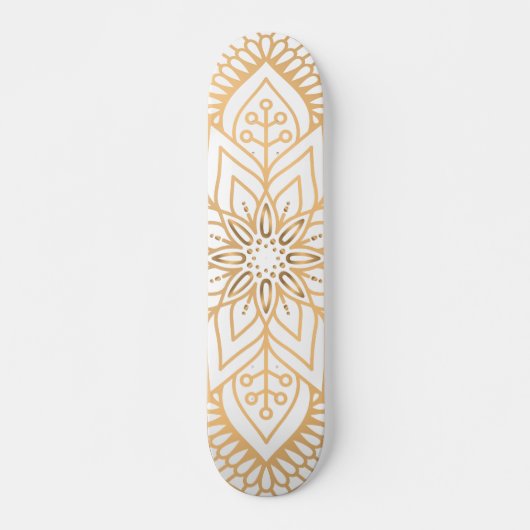 Luxus Mandala 31 Skateboard (Vorne)
