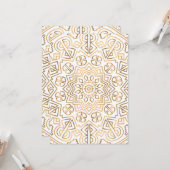 Luxus Mandala 32 Karte (Vorderseite/Rückseite Beispiel)