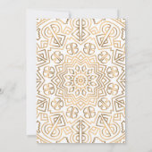 Luxus Mandala 32 Karte (Rückseite)
