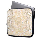 Luxus Mandala 34 Laptopschutzhülle (Vorderseite Links)