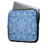 Luxus Mandala 36 Laptopschutzhülle (Vorderseite Links)