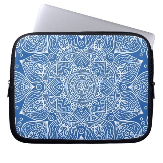 Luxus Mandala 36 Laptopschutzhülle (Vorderseite)