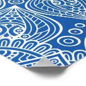 Luxus Mandala 36 Poster (Ecke)