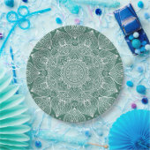 Luxus Mandala 37 Pappteller (Party)