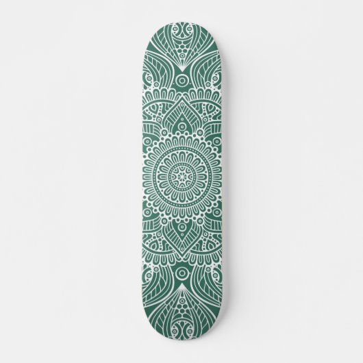 Luxus Mandala 37 Skateboard (Vorne)